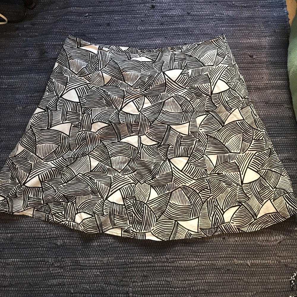 🌟HP🌟  Reitman's A-line Graphic Print Cotton Skirt